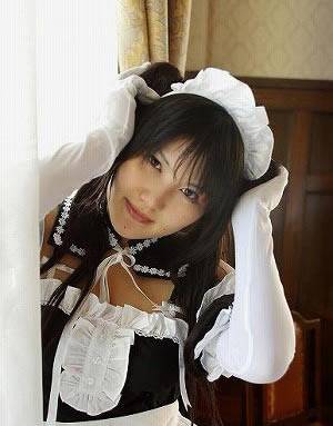 Cosplay福利/《你是我的主人》萝莉女仆COS秀