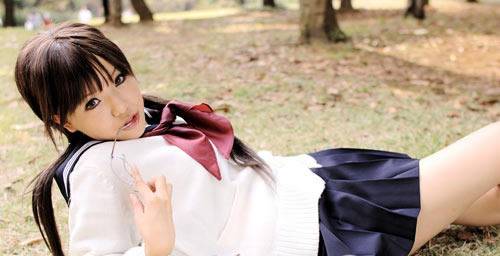 Cosplay福利/《草莓100%》可爱萝莉校服JK制服cosplay图片