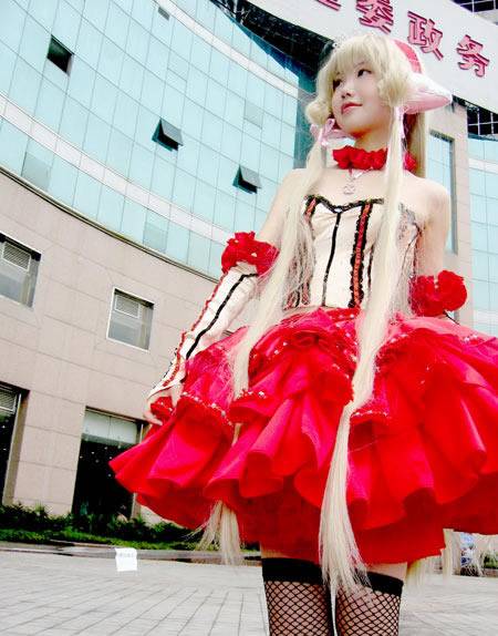 Cosplay福利/人型电脑天使心萝莉coser阿西雅实力cosplay图片