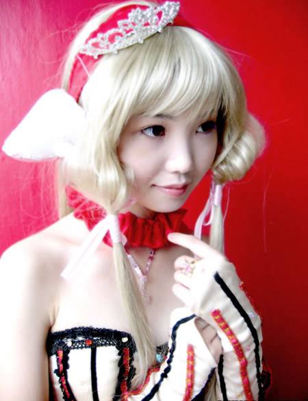 Cosplay福利/人型电脑天使心萝莉coser阿西雅实力cosplay图片