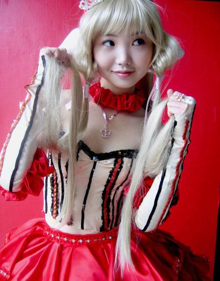 Cosplay福利/人型电脑天使心萝莉coser阿西雅实力cosplay图片