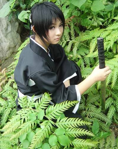 Cosplay福利/萝莉coser零悸森之死神BLEACH和服cosplay图片