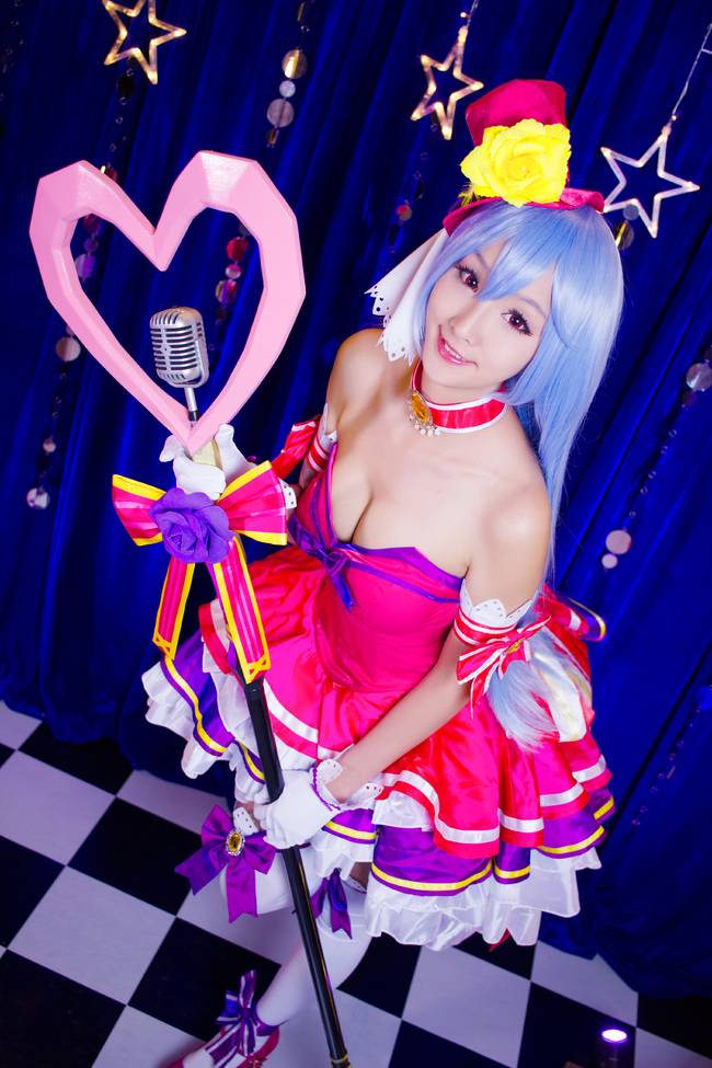 Cosplay福利/王者cos/王者荣耀偶像歌手王昭君cosplay图片