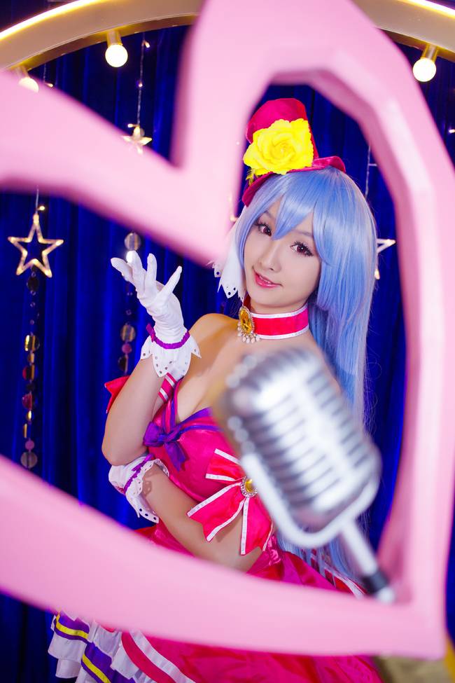 Cosplay福利/王者cos/王者荣耀偶像歌手王昭君cosplay图片