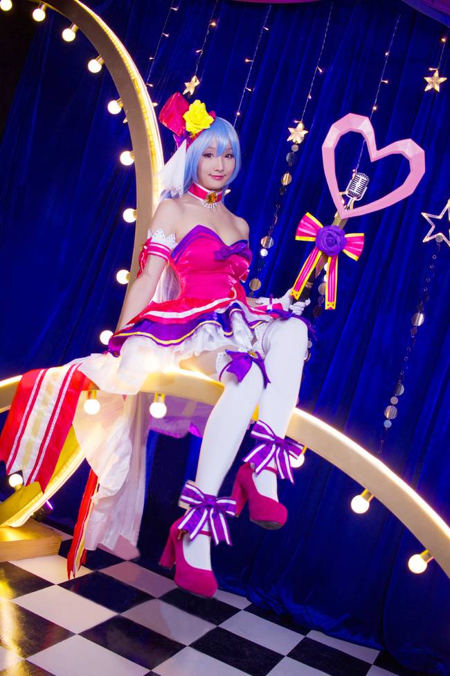 Cosplay福利/王者cos/王者荣耀偶像歌手王昭君cosplay图片