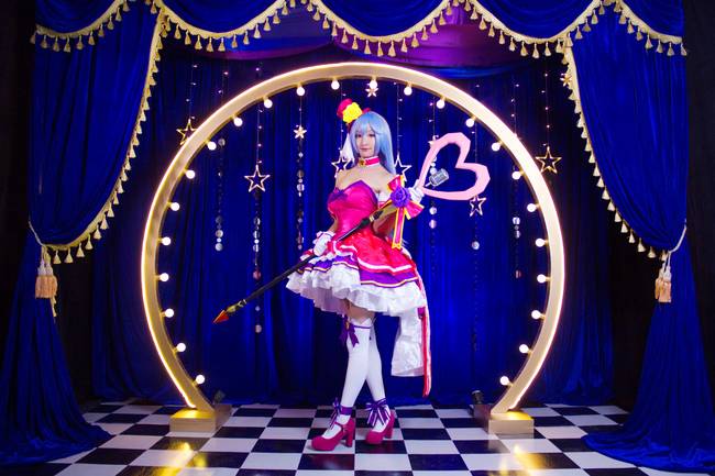 Cosplay福利/王者cos/王者荣耀偶像歌手王昭君cosplay图片