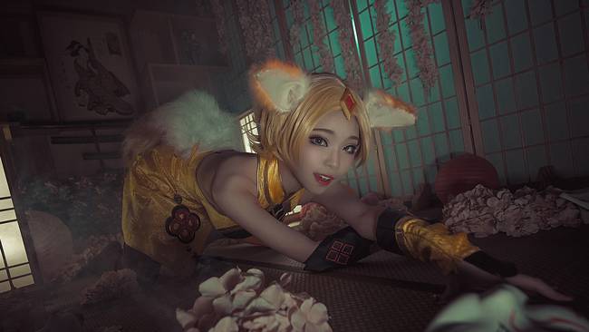 Cosplay福利/王者cos/王者荣耀妲己cosplay美女图片