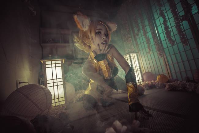 Cosplay福利/王者cos/王者荣耀妲己cosplay美女图片