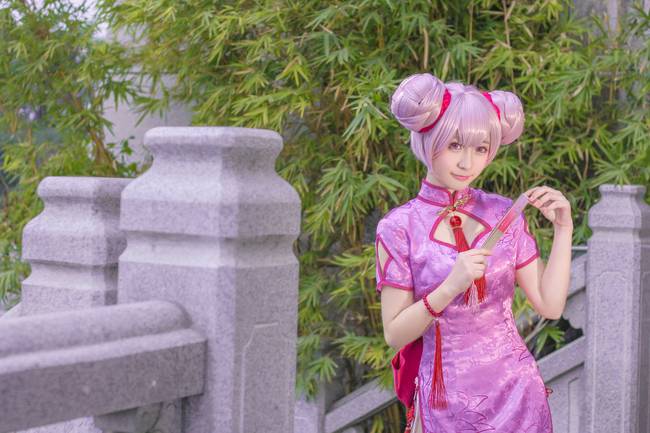 Cosplay福利/王者cos/王者荣耀小乔恋之微风cosplay图片