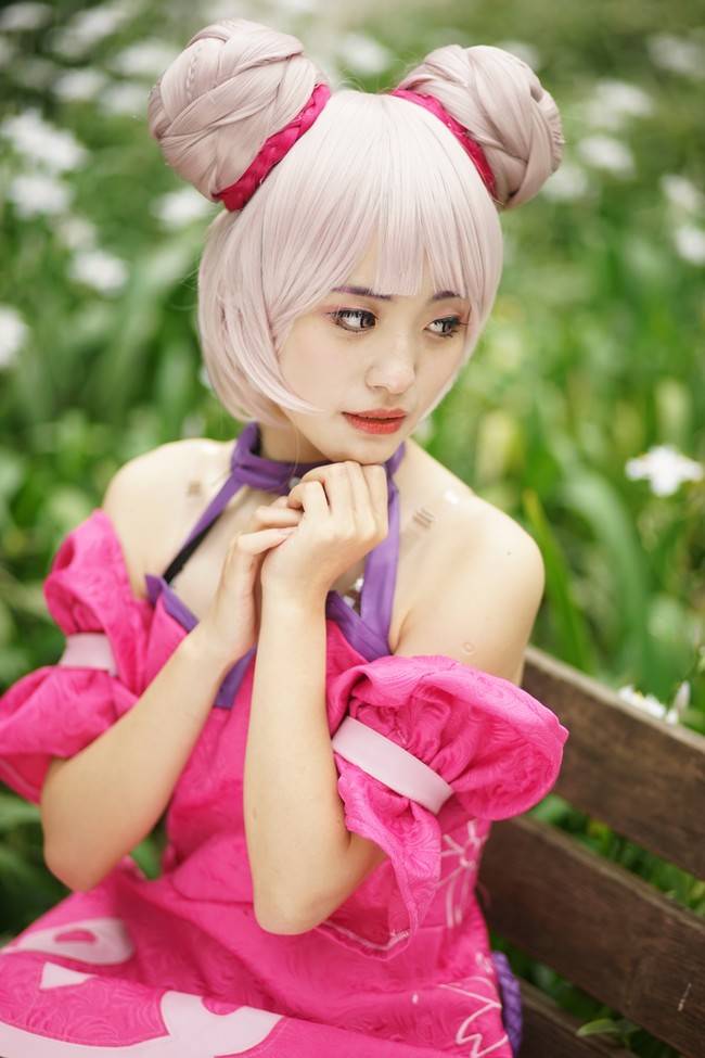 Cosplay福利/王者cos/王者荣耀小乔恋之微风cosplay图片
