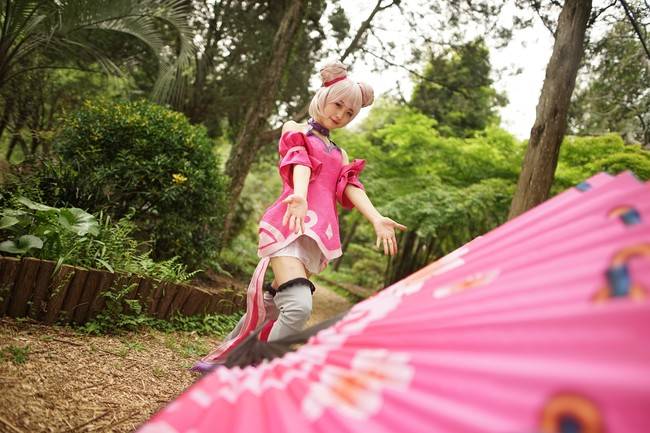 Cosplay福利/王者cos/王者荣耀小乔恋之微风cosplay图片