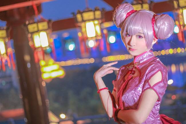 Cosplay福利/王者cos/王者荣耀小乔恋之微风cosplay图片