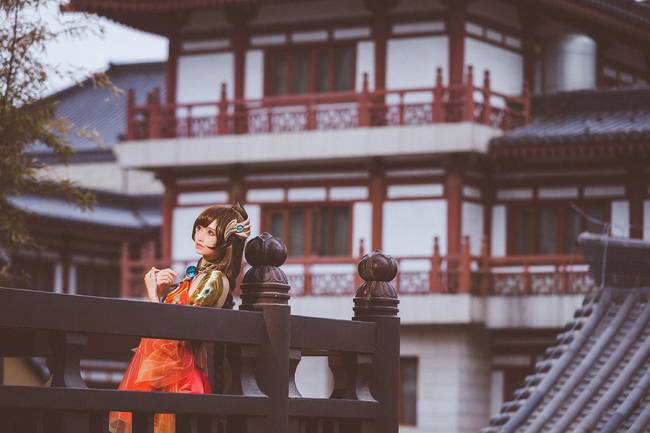 Cosplay福利/王者cos/王者荣耀大乔cosplay美女图片