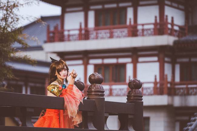 Cosplay福利/王者cos/王者荣耀大乔cosplay美女图片