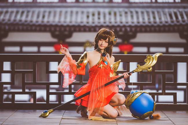 Cosplay福利/王者cos/王者荣耀大乔cosplay美女图片