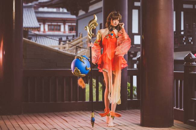 Cosplay福利/王者cos/王者荣耀大乔cosplay美女图片