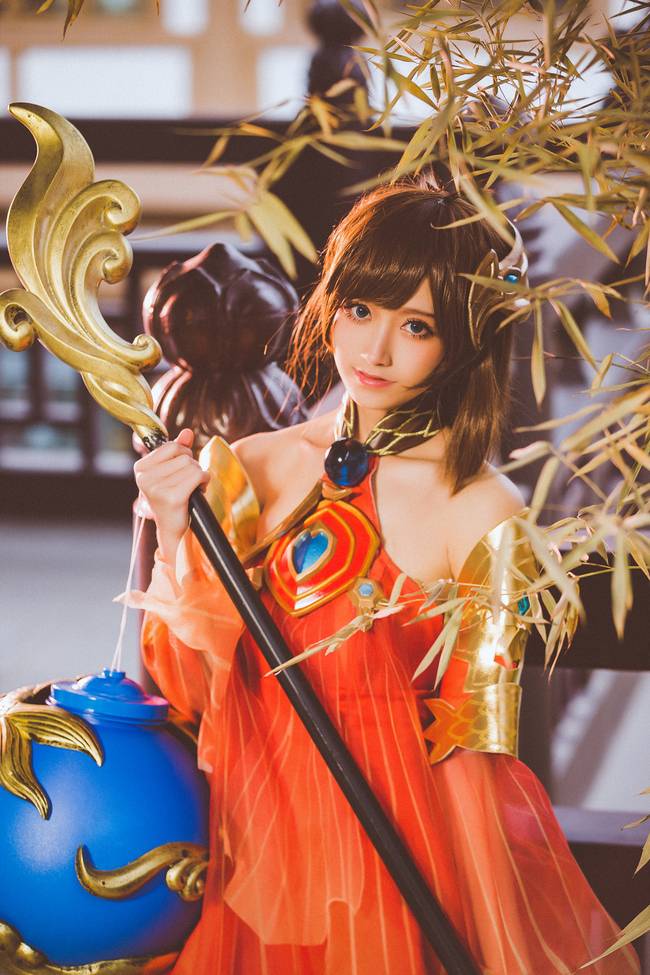 Cosplay福利/王者cos/王者荣耀大乔cosplay美女图片