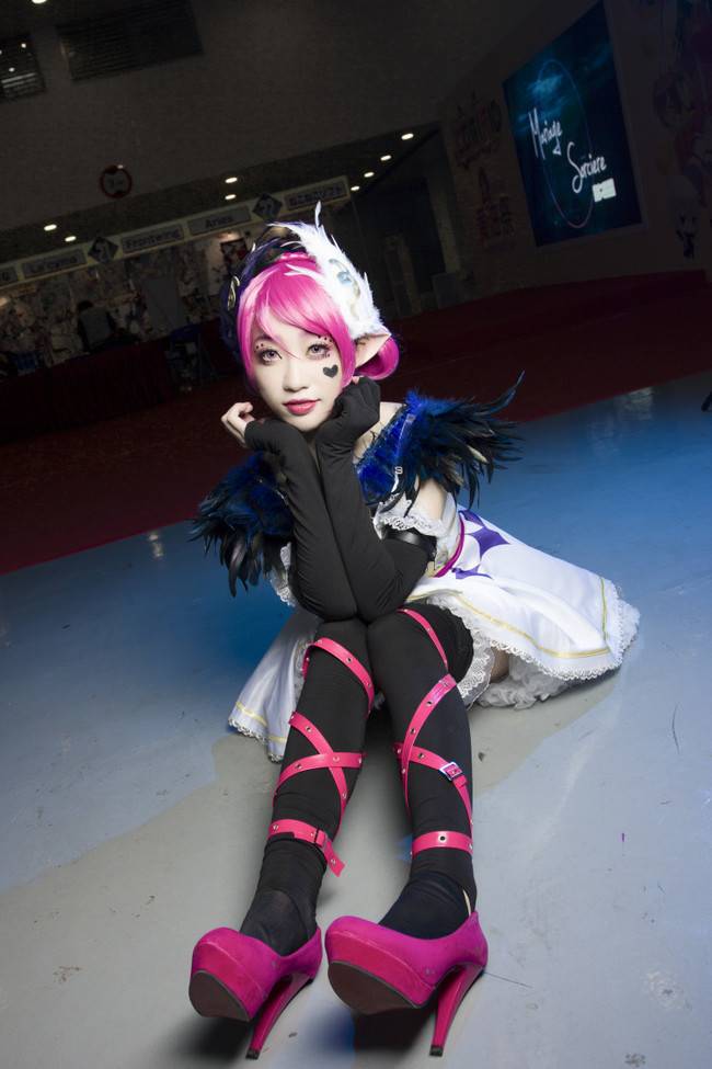 Cosplay福利/王者cos/王者荣耀小乔天鹅之梦cosplay图片