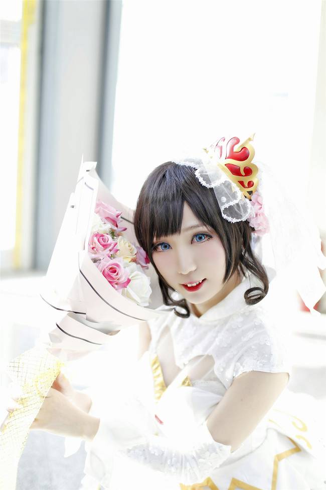 Cosplay福利/王者cos/王者荣耀小乔花嫁cosplay美图