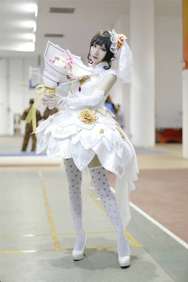 Cosplay福利/王者cos/王者荣耀小乔花嫁cosplay美图