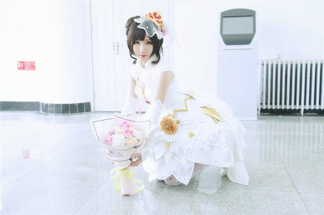 Cosplay福利/王者cos/王者荣耀小乔花嫁cosplay美图