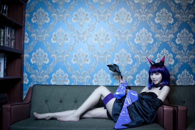 Cosplay福利/王者cos/性感美女王者荣耀蔡文姬cosplay图片