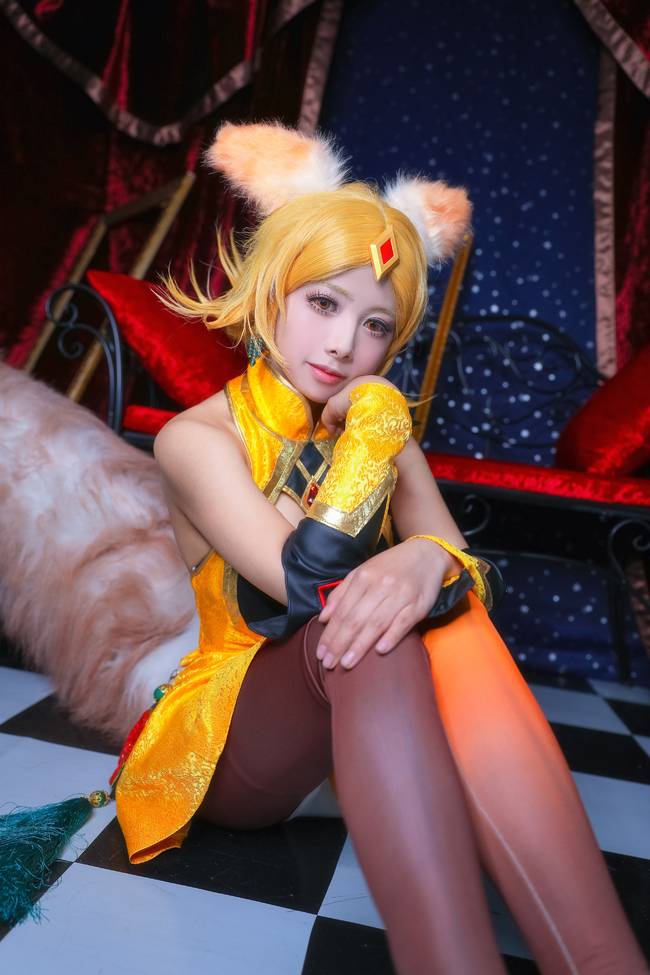 Cosplay福利/王者cos/王者荣耀妲己cosplay诱惑图片