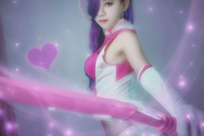Cosplay福利/王者cos/白皙美少女王者荣耀荆轲cosplay美图