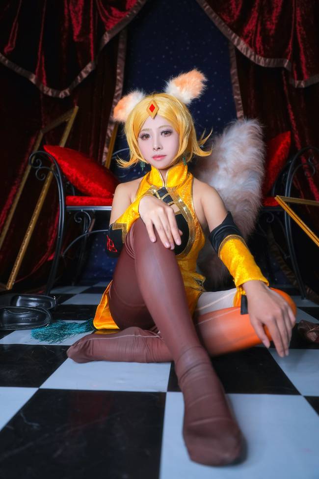 Cosplay福利/王者cos/王者荣耀妲己cosplay诱惑图片