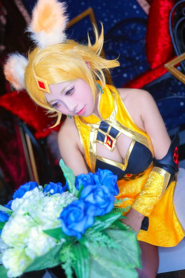 Cosplay福利/王者cos/王者荣耀妲己cosplay诱惑图片