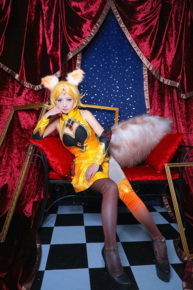 Cosplay福利/王者cos/王者荣耀妲己cosplay诱惑图片