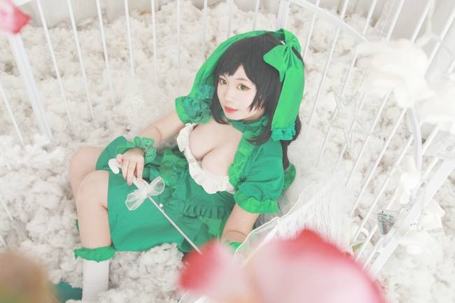 Cosplay福利/王者cos/王者荣耀孙尚香cosplay美女巨乳诱惑