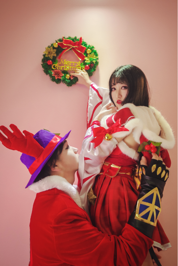 Cosplay福利/王者cos/王者荣耀CP貂蝉吕布cosplay图集