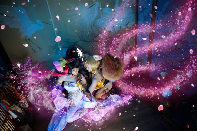 Cosplay福利/王者cos/古装美女王者荣耀貂蝉cosplay美图