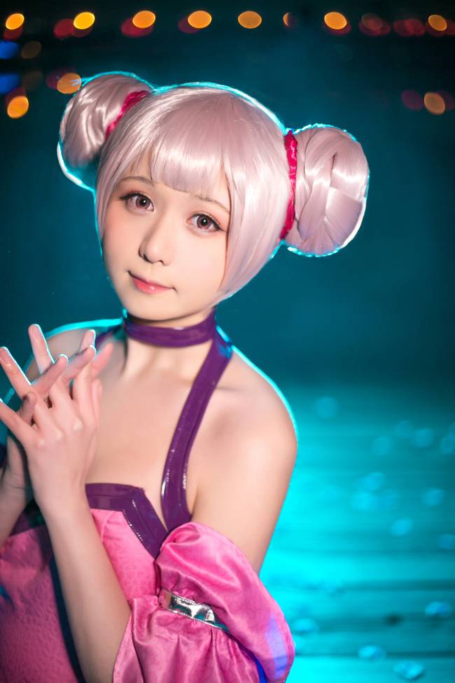 Cosplay福利/王者cos/王者荣耀小乔旗袍白丝cosplay美图