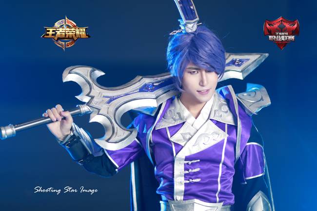Cosplay福利/王者cos/帅气美男王者荣耀cosplay刘邦图片