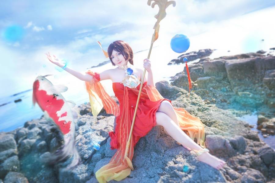 Cosplay福利/王者cos/清纯美女王者荣耀cosplay大乔美图