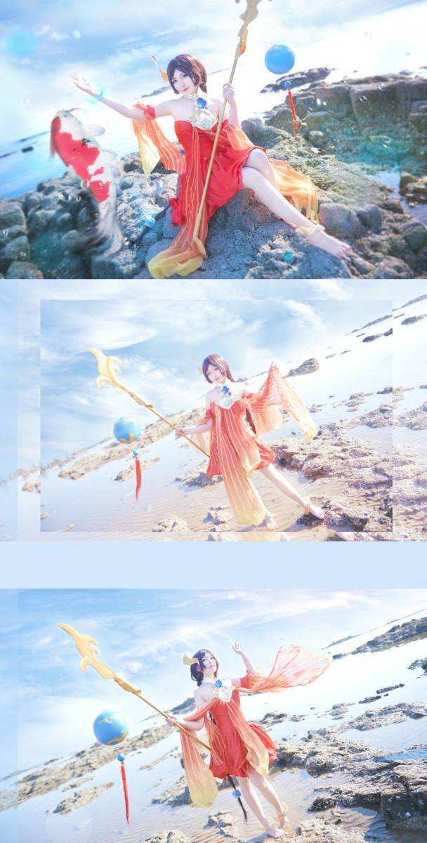 Cosplay福利/王者cos/清纯美女王者荣耀cosplay大乔美图