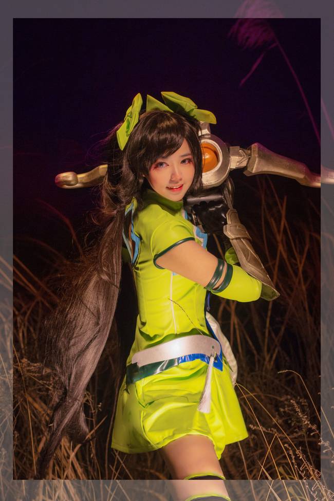 Cosplay福利/王者cos/小萝莉王者荣耀cosplay孙尚香美图
