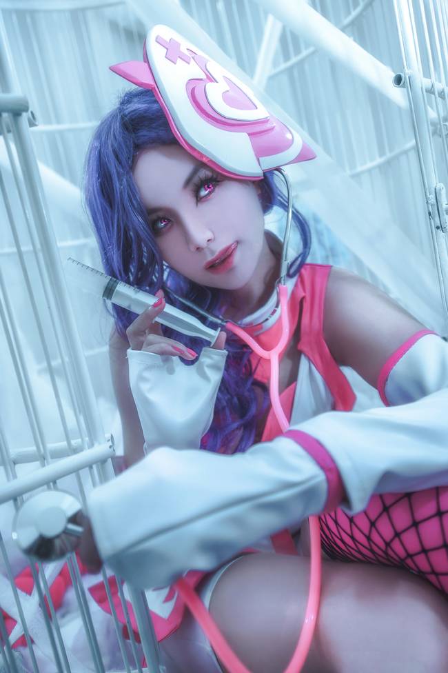 Cosplay福利/王者cos/性感妖艳王者荣耀荆轲cosplay美图