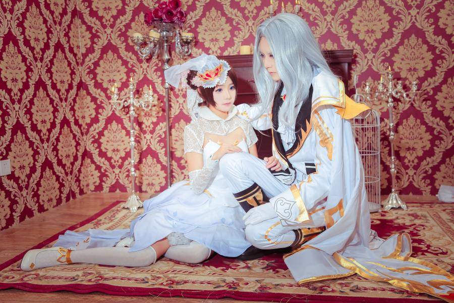 Cosplay福利/王者荣耀cosplay小乔花嫁唯美图片