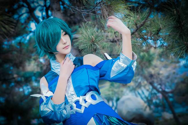 Cosplay福利/王者cos/王者荣耀庄周cosplay图集