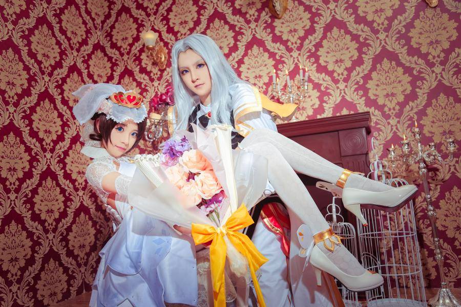Cosplay福利/王者荣耀cosplay小乔花嫁唯美图片