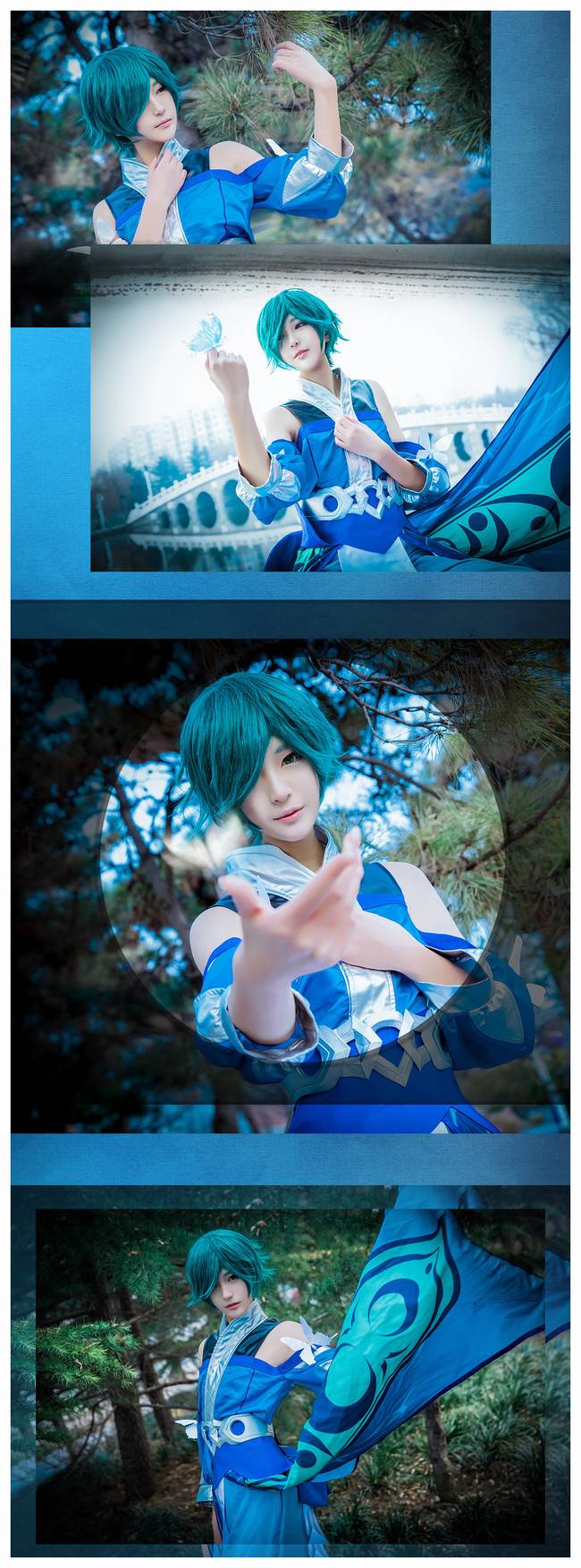 Cosplay福利/王者cos/王者荣耀庄周cosplay图集