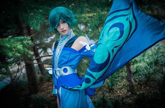 Cosplay福利/王者cos/王者荣耀庄周cosplay图集