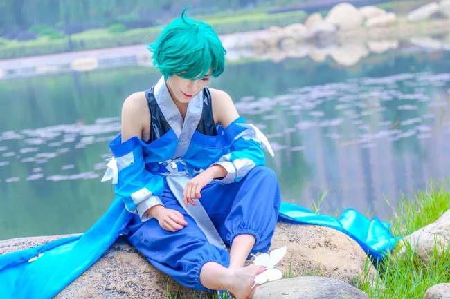 Cosplay福利/王者cos/超萌王者荣耀cosplay庄周唯美图片