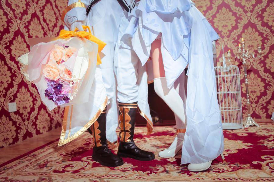 Cosplay福利/王者荣耀cosplay小乔花嫁唯美图片