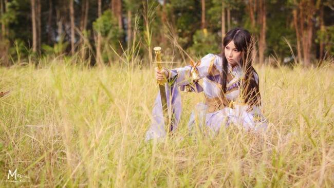 Cosplay福利/王者cos/王者荣耀紫霞仙子露娜cosplay美图