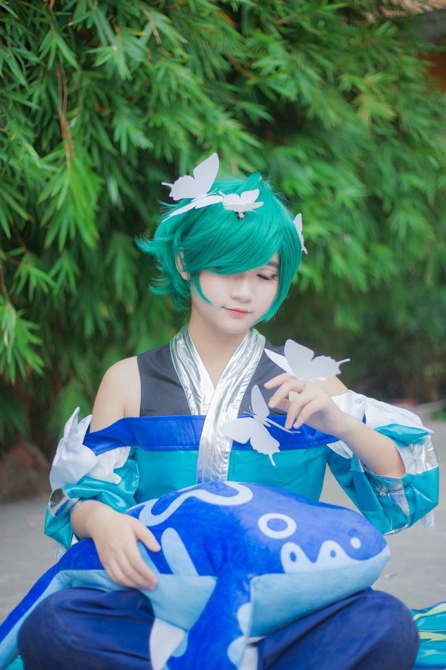 Cosplay福利/王者cos/王者荣耀cosplay庄周图集作品