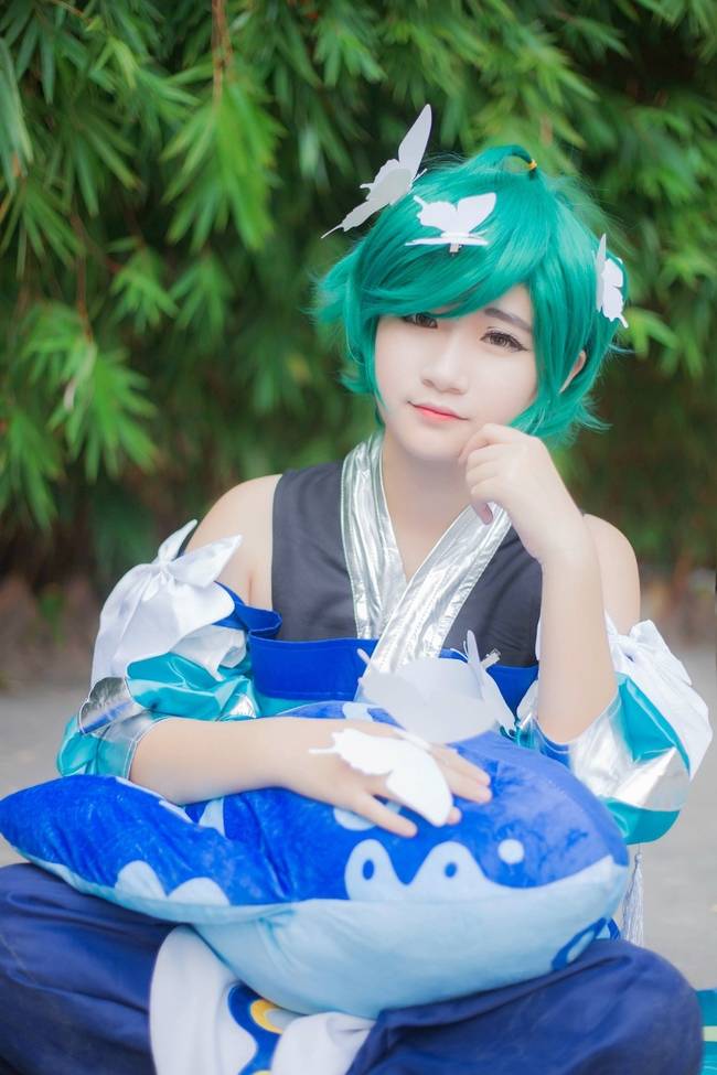 Cosplay福利/王者cos/王者荣耀cosplay庄周图集作品